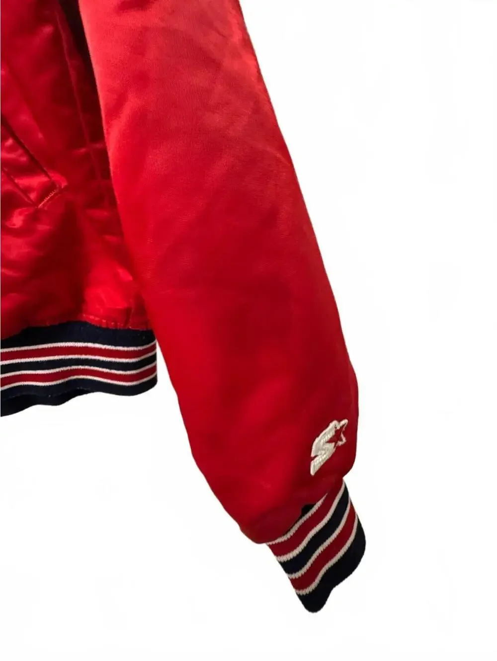 Vintage 90s Starter Diamond Collection St Louis Cardinals Satin Jacket Red M
